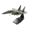 Eairsoky 1:100 Scale F-15E Eagle Metal Fighter Jet Model Military Die-cast Aircraft Models for Collection or Gift view 1