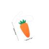 MAGICLULU Small Carrot Storage Purse, Easter Carrot Bag with Strap, Portable Purse for Girls, Bunny-Themed Storage Bag for Easter Treats and Daily Use view 2