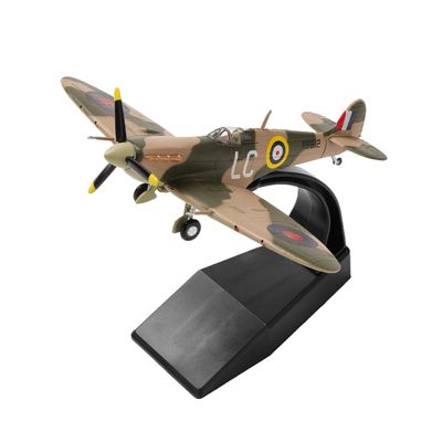 Eairsoky 1:72 Scale Spitfire Metal Fighter Jet Model Military Die-cast Aircraft Models for Collection or Gift