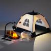 1/12 Scale Mini Realistic Camping and Picnic Model Set, Food-Play Props, Prentend-Play Accessory Set (Black Tent + Light + Ladybug + Picnic Food Items/Light-Up) view 3