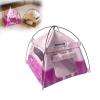 1:12 Miniature Cute Tent, Miniature Doll Camping Model Tents, Movable Decorative Scene Accessories Photography Props Toys Display (Pink 1pcs) view 1