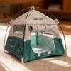 1:12 Miniature Cute Tent, Miniature Doll Camping Model Tents, Movable Decorative Scene Accessories Photography Props Toys Display (Pink 1pcs) view 3