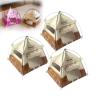 1:12 Miniature Cute Tent, Miniature Doll Camping Model Tents, Movable Decorative Scene Accessories Photography Props Toys Display (Brown 3pcs) view 1
