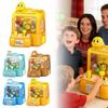 Animal Themed Mini Claw Machine Toy, 2026 Claw Machine with Cute Animal Prizes, Portable Home Arcade Games with Grabber Joystick, Funny Birthday Christmas Party Interactive Gifts (Brown, One-Size) view 3
