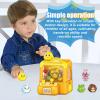 Mini Claw Machine for Kids Small Vending Machine Toys Adorable Animal Theme Arcades Game Party Toy Birthday Gifts for Children,3.7X5.1in view 4