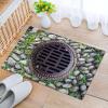 3D Hole Rug Pet Toy, Front Door Mat Indoor Outdoor Entrance, 3D Optical Illusion All-Weather Ground Crack Doormat (D1, 80x120 cm) view 1
