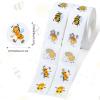 1000PCS Bumble Bee Stickers Roll, 10 Styles Self-Adhesive Waterproof Vinyl Bumblebee Sticker Tiny Honey Bee Decor & Party Favors Gifts for Kids Classroom Rewards, Scrapbooking & Water Bottle Decals view 2