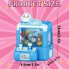 Animal Themed Mini Claw Machine Toy, 2026 Claw Machine with Cute Animal Prizes, Portable Home Arcade Games with Grabber Joystick, Funny Birthday Christmas Party Interactive Gifts (Blue, One-Size) view 4