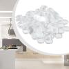 100 Pcs 21 mm Transparent Plastic Coin Holder Capsules, Clear Round Display Cases for Collectible Copper, Silver, Gold and Commemorative Coin Storage and Protection view 2