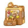 Claw Machine,Mini Animals Vending Machine Electronic Arcade Game, Cute Animal Theme Plush Home Small Game Fun Interactive Joystick Games for Girls Boys Ages 3-8 (Brown) view 1