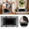 3D Hole Rug Pet Toy, Front Door Mat Indoor Outdoor Entrance, 3D Optical Illusion All-Weather Ground Crack Doormat (E1, 80x120 cm) view 3