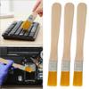 50 Pack Small Paint Brushes Flat Nylon Paint Brushes with Wooden Handle for DIY Art Craft Painting Kids School Supplies Walls Furniture Touch Up Acrylic Watercolour Projects view 2