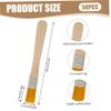 50 Pack Small Paint Brushes Flat Nylon Paint Brushes with Wooden Handle for DIY Art Craft Painting Kids School Supplies Walls Furniture Touch Up Acrylic Watercolour Projects view 3