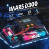 Gens Ace IMARS D300 G-Tech Smart Dual Lipo Charger 16A AC 300W DC 700W Lipo ChargeBlack view 3