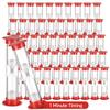 wkao Minute Sand Timers in Bulk, 50 Pcs Mini Sand Clocks, Compact Countdown Tools, Plastic Hourglass with White Sand for Games, Classrooms, Homes for Little Ones view 1