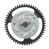 53T Steel RC Car Differential Assembly, Metal Gear Set for Slash 1/10 RC Car, High Strength 15T 17T 19T Pinions Gear Sets with Conversion Axis, Direct Replacement Upgrade P view 2