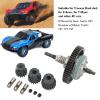 53T Steel RC Car Differential Assembly, Metal Gear Set for Slash 1/10 RC Car, High Strength 15T 17T 19T Pinions Gear Sets with Conversion Axis, Direct Replacement Upgrade P view 4