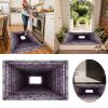 3D Hole Rug Pet Toy, Front Door Mat Indoor Outdoor Entrance, 3D Optical Illusion All-Weather Ground Crack Doormat (F1, 80x120 cm) view 3