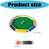 Creative Play Essential with Colorful Wooden Board and 16 Dices Accessories for Enhancing Role Playing Activities Travel Game Set view 3