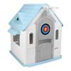 ToysCentral Basics Indoor/Outdoor Playset with Basketball Hoop Dartboard Plastic Playhouse Outdoor Playhouse for 2-5 Years view 1
