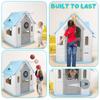 ToysCentral Basics Indoor/Outdoor Playset with Basketball Hoop Dartboard Plastic Playhouse Outdoor Playhouse for 2-5 Years view 4