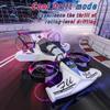 2-in-1 Flying RC Car Drone with 360 High Speed Rechargeable Dual-Mode Remote Control, 3 Speeds Drifting Stunt Drone Air Plane, 2.4Ghz 4WD Stunt RC Vehicle for Indoor/Outdoor, Purple view 3