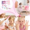 Kids Makeup Sets for Girl - Washable Realistic Portable Dress-up Toys | Little Girl Makeup,for Birthday Christmas Beauty Home Travel Night Party School Event Beach Photoshoot view 4