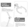 BESPORTBLE Adjustable Action Figure Stand Lightweight Desktop Figure Holder Model Doll Support Base for Collectors and Retail Display Organizers view 3