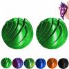 3D Printed Gear Ball Fidget Toy, Slime Ball Sensory Stress Relief Toys for Adults, Rotatable 3D Printing Sphere Desk Toy for Anxiety, Focus, Cool Office Gadgets Gifts (Green,2) view 1