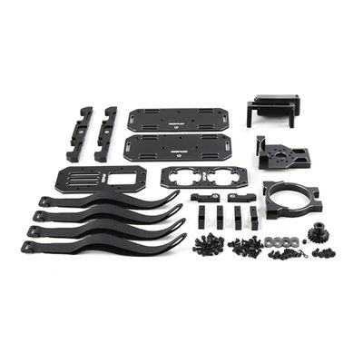 FLMLF Oil to Electric Conversion Kit Compatible for 1/5 losi 70125 Motor 300A ESC RC CAR Parts