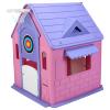 ToysCentral Basics Garden Games Cottage with Basketball Hoop Dartboard Plastic Playhouse Outdoor Playhouse for 2-5 Years view 2