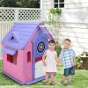 ToysCentral Basics Garden Games Cottage with Basketball Hoop Dartboard Plastic Playhouse Outdoor Playhouse for 2-5 Years view 4