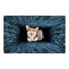 3D Hole Rug Pet Toy, Front Door Mat Indoor Outdoor Entrance, 3D Optical Illusion All-Weather Ground Crack Doormat (C1, 80x120 cm) view 1