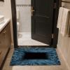 3D Hole Rug Pet Toy, Front Door Mat Indoor Outdoor Entrance, 3D Optical Illusion All-Weather Ground Crack Doormat (C1, 80x120 cm) view 2