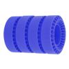 4PCS RC Silicone Wheel Inserts for 1.0 Inch Tires, RC Tire Insert Set, Superior Side Wall Support and Traction, Wear Proof and Pressure, Compatible with 1/10 RC Crawler C (Blue) view 3