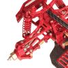 2Pcs 1:14 RC Linkages Adjustable Servo Link Pull Rods Metal RC Car Suspensions Components for M-JX 14209 14210(Red) view 3