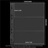 36Pcs 3 Pocket Currency Sleeve Holding Collection Album Page Protector for Collectors view 2