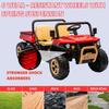 24V 6-Wheel 4WD Kids Ride on UTV  Remote Control Dump Truck, 3 Speeds, Music & Headlights for 3-5,Red view 2