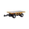 1/64 Scale Remote Control Forklift - RC Forklift Truck, 2 in 1 Transformable Lift Fork & Hook, Full Proportional Mini RC Construction Toy with Lights & Sounds for Kids Adults (Flatbed cart 1pcs) view 1
