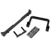 1/10 RC Car Front Bumper, Anti Collision Bar for SCX10 90046 90047, Aluminum Alloy RC Front Bumper with Winch Base, High Detail Simulation Design for AXIAL 103007 1/10 RC Climbing (Black) view 4