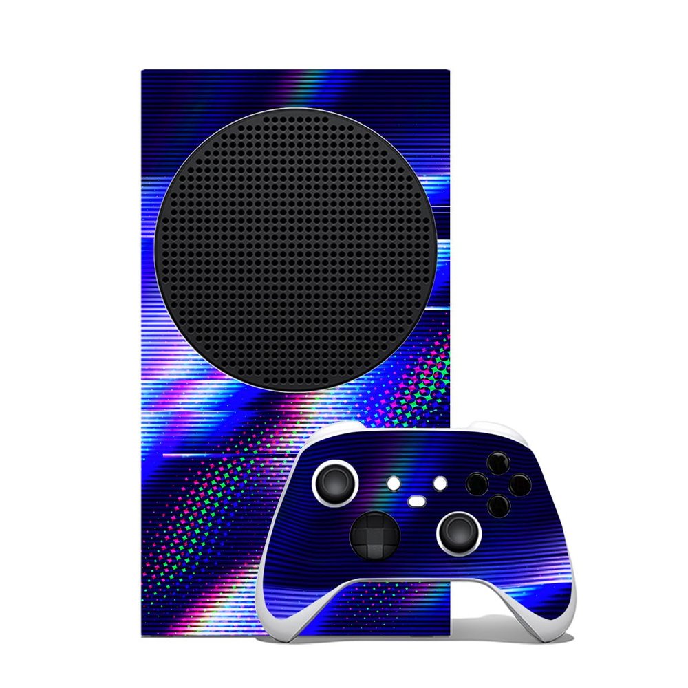 Exquisite Natural Pattern Stickers with Precision Cutouts for Decorative Application, Suitable for Xbox Series S.