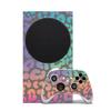 Exquisite Natural Pattern Stickers with Precision Cutouts for Decorative Application, Suitable for Xbox Series S. view 3