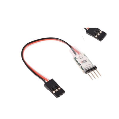 DUMBORC RC Light Controller LED Switch Panel System Turn On Off 3CH Compatible with Automotive Motorcycle Parts(JR Plug)