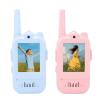 Pomya Video Walkie Talkies for Kids, 2 Pack Rechargeable Kids Video Walkie Talkies with HD Camera & Voice Changer, Long Distance Two Way Radios for Outdoor Games, Camping for Boys view 1