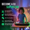 The Next Tiesto Kids DJ Mixer, DJ Toy for Kids with Jog Wheel, Tempo Slider, LED Pads, Sound Effects - Original Tiesto Sounds view 3