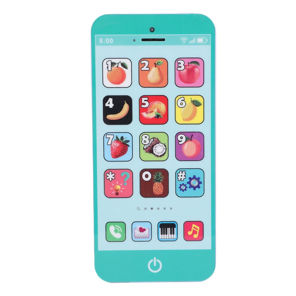 Stylebest Kids Phone Toy, Educational Model with Music and Sound Effects, for Early Education Language Expression and Hand Eye Coordination