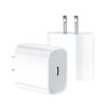 BoxWave Charger Compatible with Kcosit K73H (6.5 in) - PD GAN miniCube (30W), 30W Tiny PD GAN Type-C Wall Charger - Winter White view 3