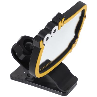 ANDRESLAD Car Mirror Rear Facing Visor Clip-On Safety Mirror for Rear Facing Seats Shatterproof Convex Glass Suitable for Car Interior Travel