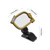 ANDRESLAD Car Mirror Rear Facing Visor Clip-On Safety Mirror for Rear Facing Seats Shatterproof Convex Glass Suitable for Car Interior Travel view 2