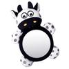 ANDRESLAD Backseat Mirror for Rear Facing Black and White Reflective Car Mirror for Car Seat Observation view 1